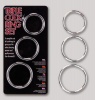Triple cock rings