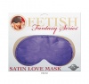 Fetish fantasy maska na oi Satin modr