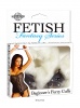Fetish Fantasy Beginners Furry Cuffs biele